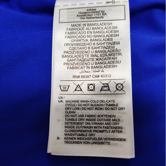 NEW Genuine Adidas Men's L Blue Puff Vest Large - Picture 6 of 6